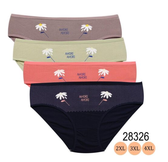 Трусы женские “Nicoletta” №28326 (2XL-4XL)