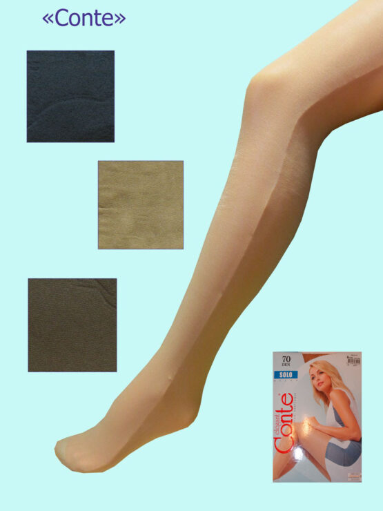 Колготки женские капроновые “Conte. Solo” 70 DEN (2-6)