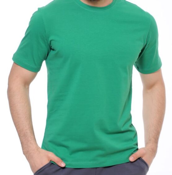 Футболка мужская “Samo” (48-56) хлопок, однотонная