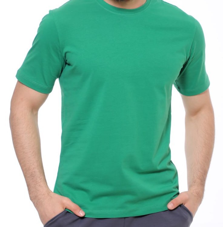 Футболка мужская “Samo” (48-56) хлопок, однотонная