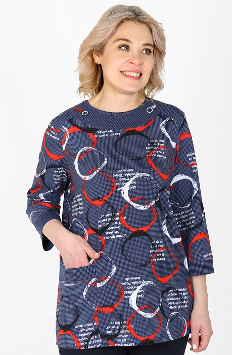 Футболка женская “Лотос. Виолетта” №Ф-115 (46-64)