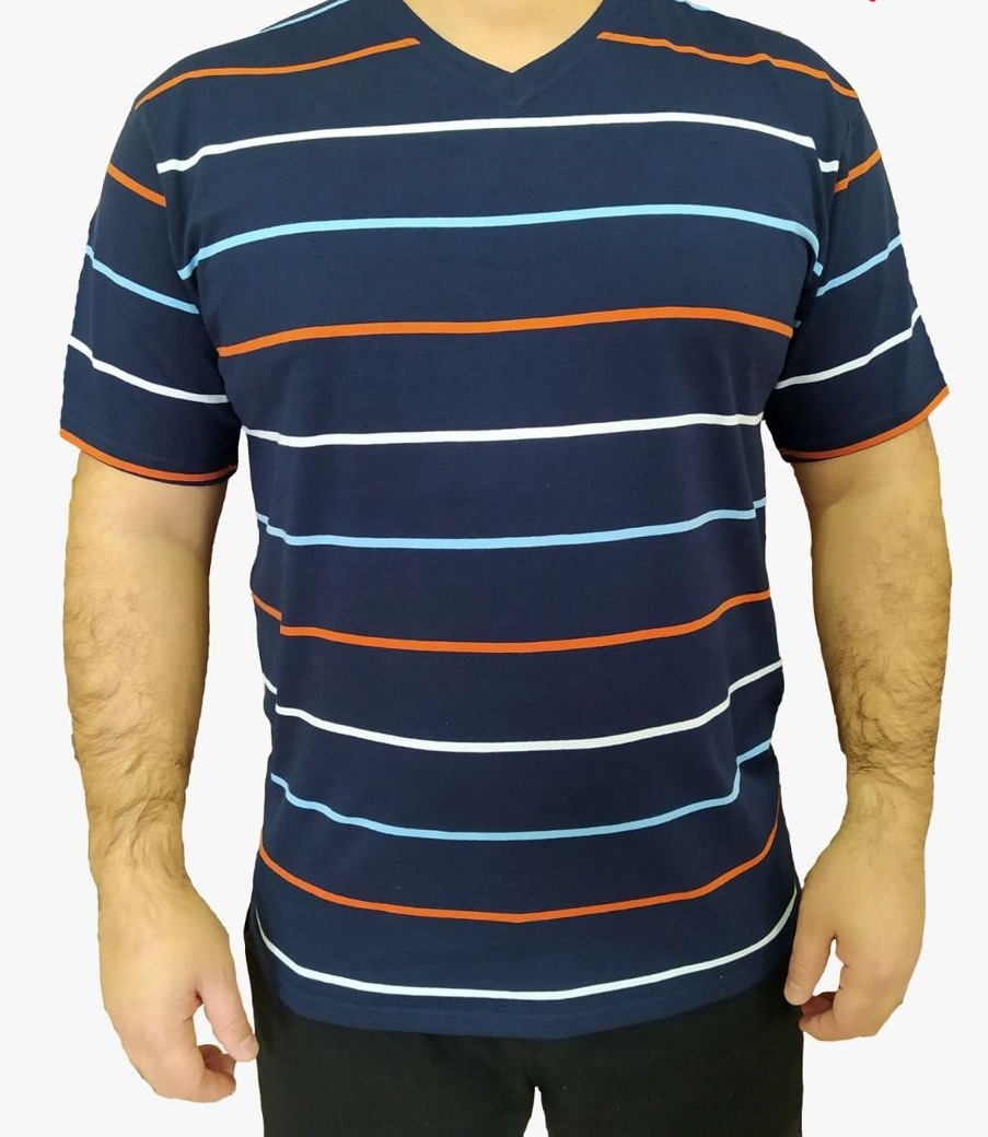 Футболка мужская “Al-Xakim” полоска (48-60)