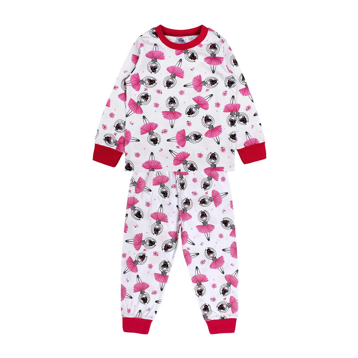 Пижама детская “Bonito” №3010 (2-6 лет) длинный рукав на девочку