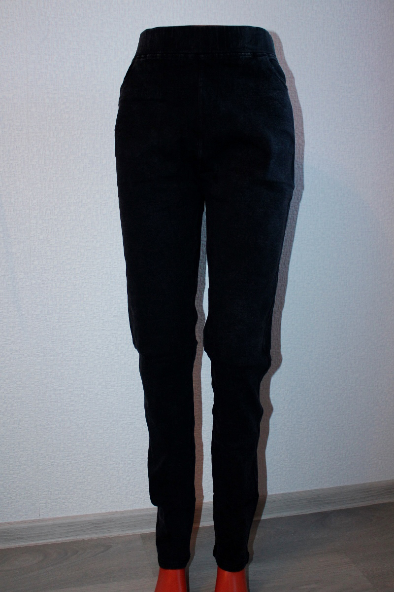 Лосины женские тонкие “Гламур” №8001 (5XL, 6XL,7XL) джинс