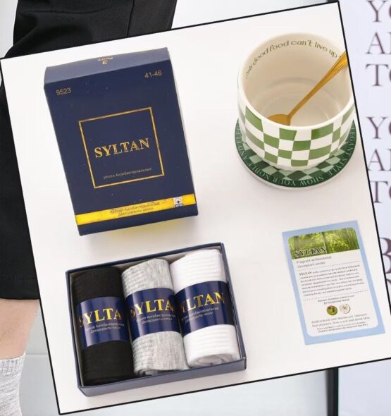 Носки мужские короткие “Syltan” №9523 (3 пары)