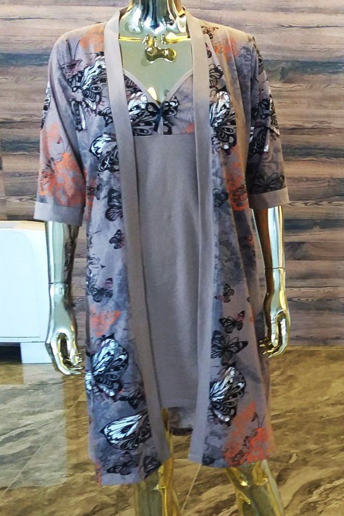 Комплект женский “Baror-сорочка-халат” (44-54)