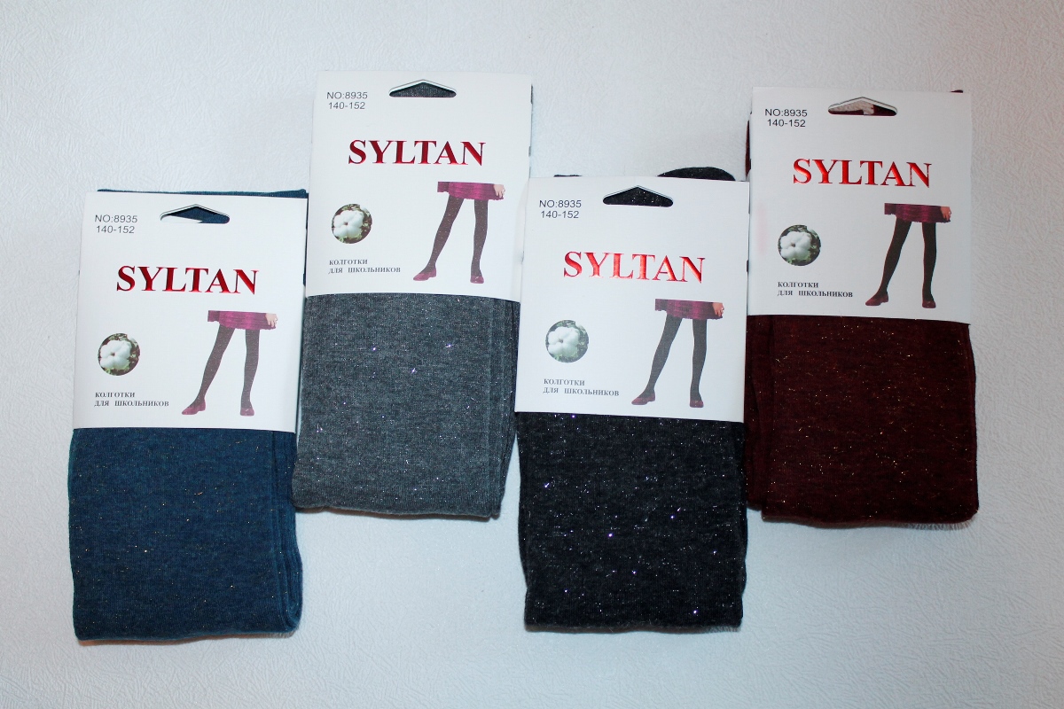 Колготки детские “Syltan” №8935  (104-164) люрекс