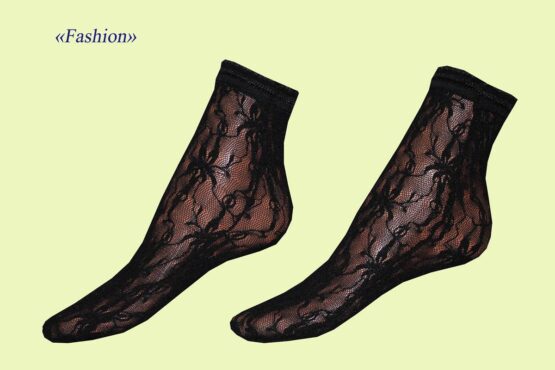 Носки капроновые “Fashion” №226 гипюр (2 пары)