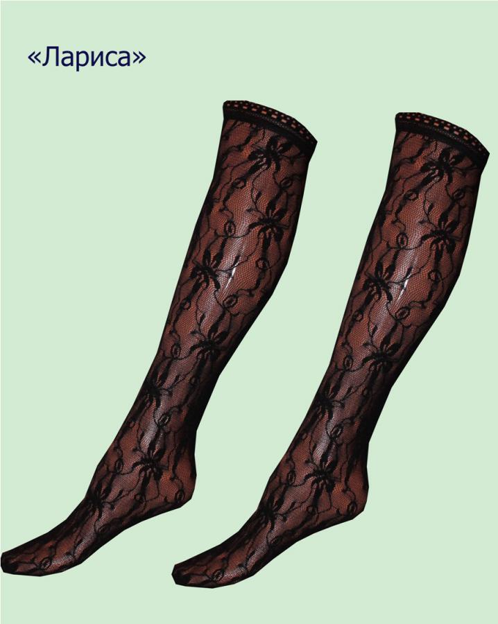 Гольфы капроновые “Лариса” №313, 503 гипюр