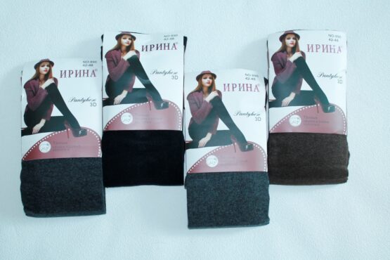 Колготки женские “Ирина” №9988 (42-48, 48-54, 54-60) с мехом