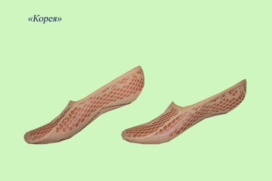 Следки капроновые сеточка (12 пар)