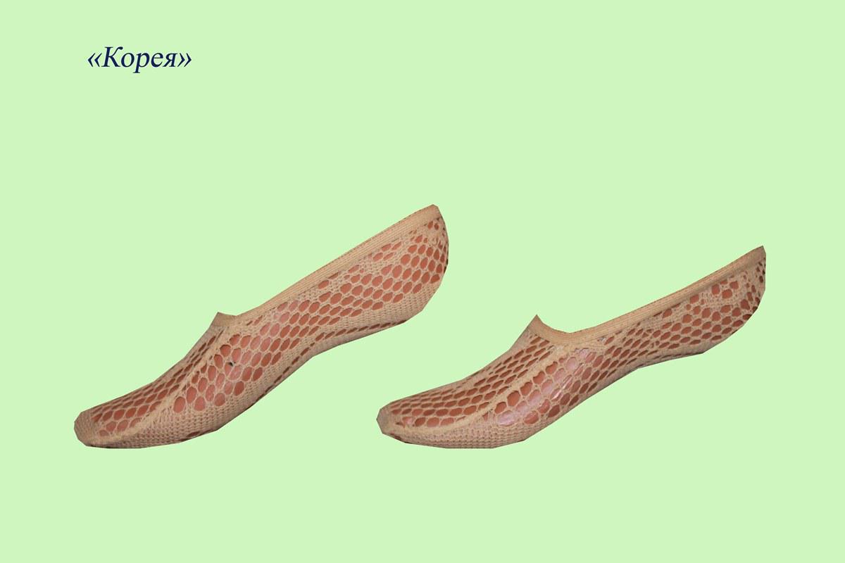 Следки капроновые сеточка (12 пар)