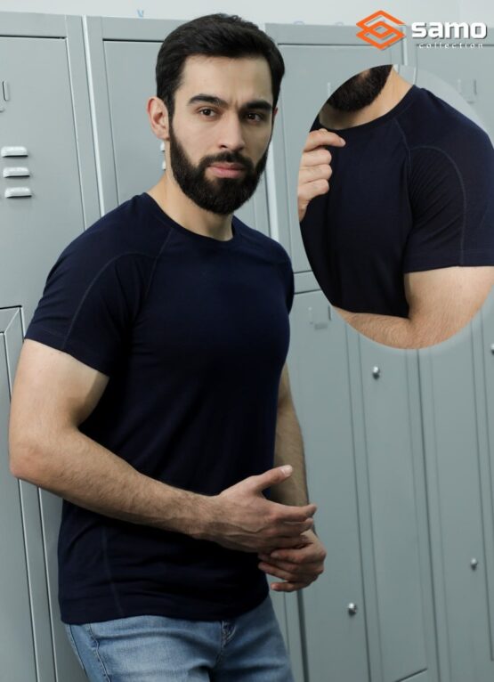 Футболка мужская “Samo” №М55099 (M-3XL) реглан