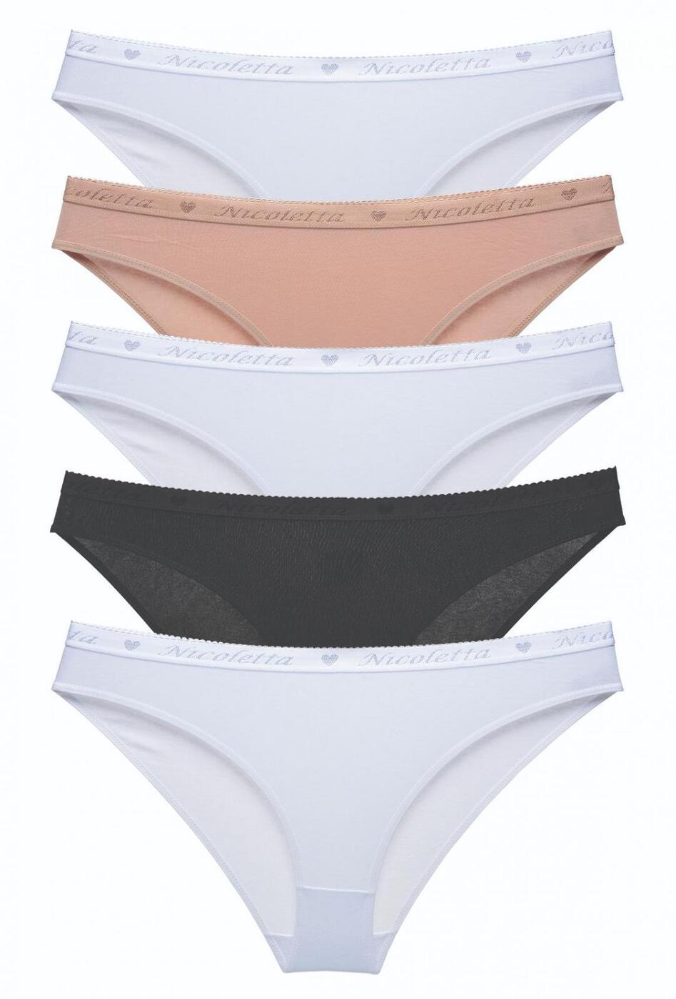 Трусы женские «Nicoletta» №112149, 113241, 124149 (XL-3XL) подпись