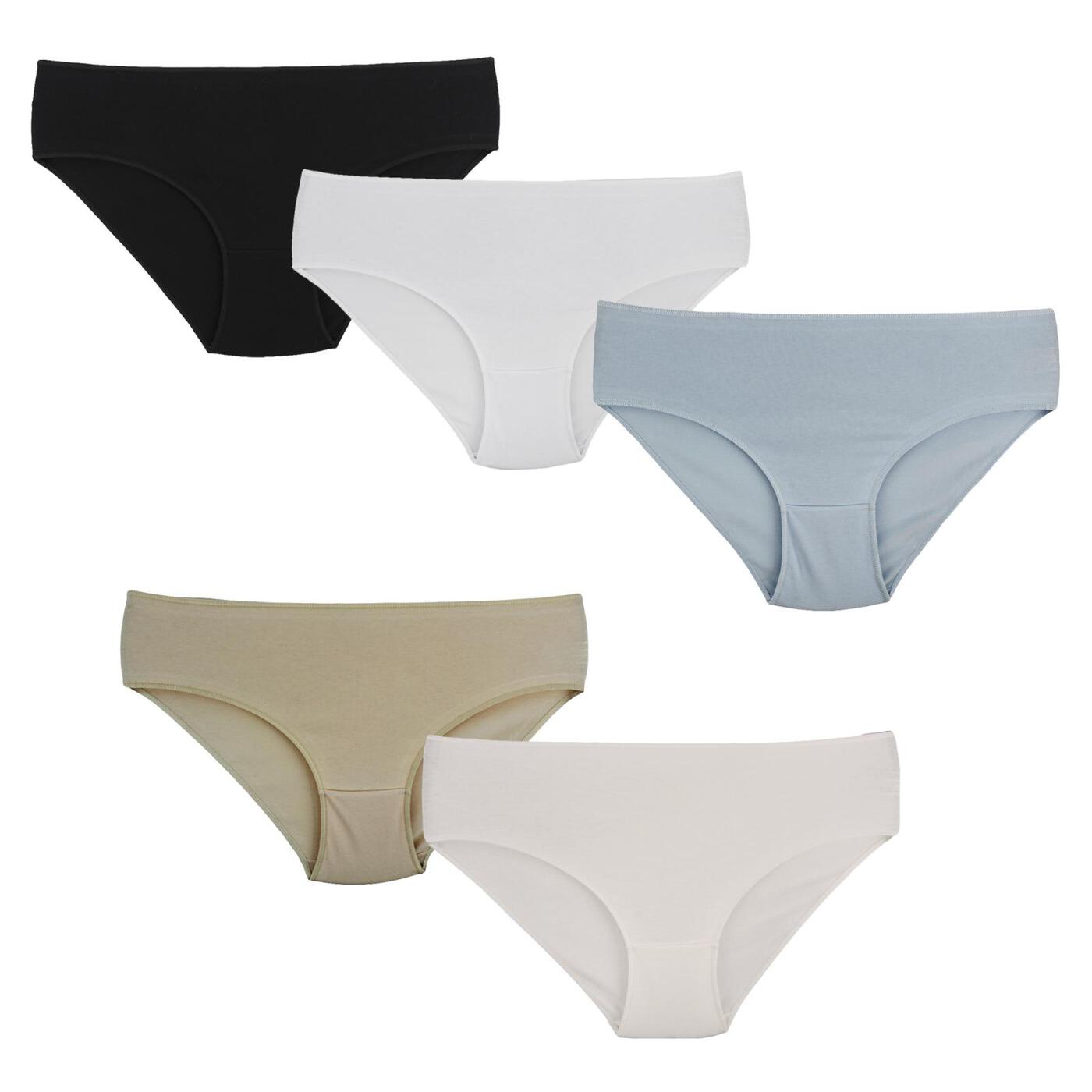 Трусы женские «Nicoletta» №9002 (2XL-4XL) однотонные