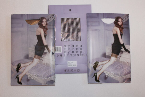 Чулки женские капроновые “Casandana” №044 сетка