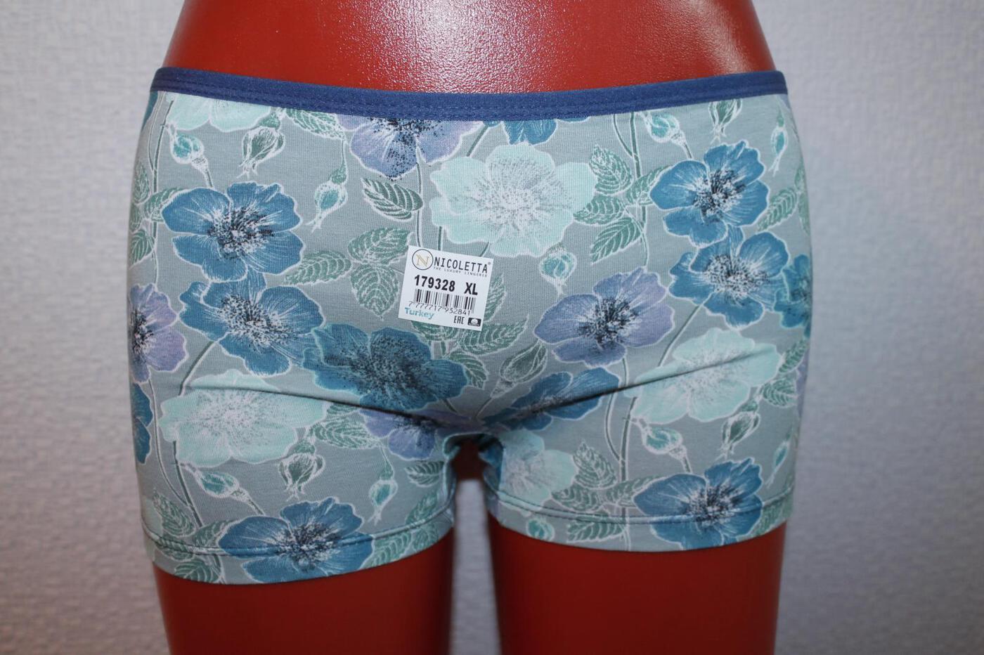 Трусы женские «Nicoletta» №179328, 28415,114072 (M-XL) шорты