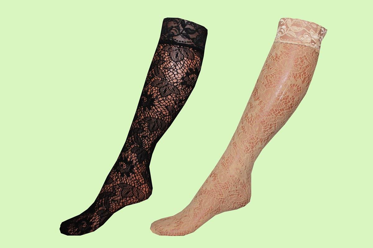 Гольфы капроновые “Лариса” сетка