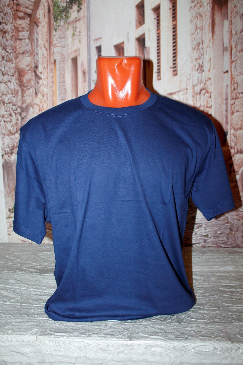 Футболка мужская “Престиж” (48-56) однотонная