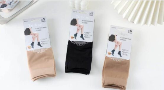 Носки капроновые “Turkan” №2015 плотные (5 пар)