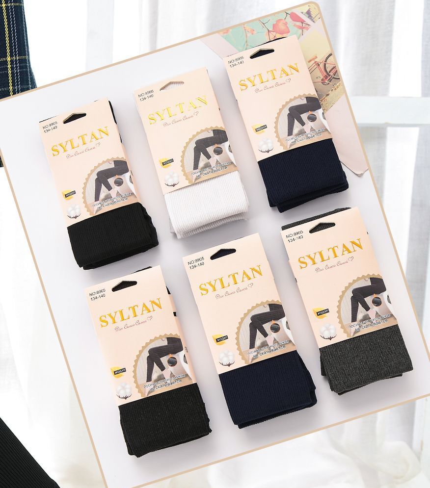 Лосины детские “Syltan” №8905 (122-164) рубчик