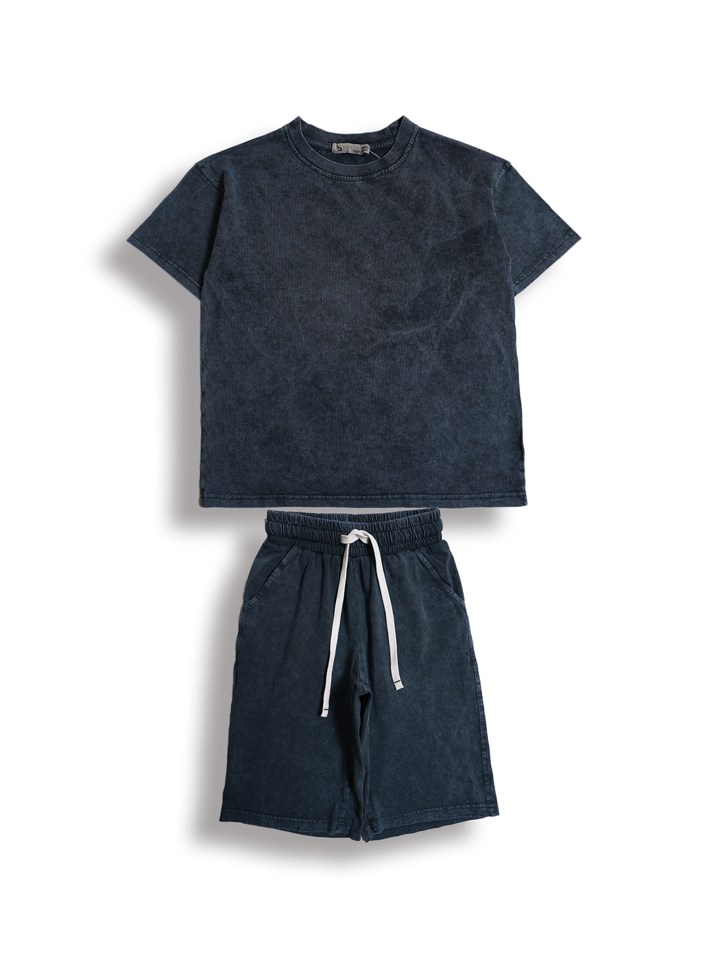 Комплект детский “Bonito” №1948 (8-12 лет) для мальчика, футболка и шорты, цвет варенка